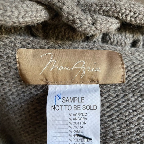 NWT-BCBG MAXAZRIA-GRAY CHUNKY SWEATER-SIZE SMALL - Picture 10 of 11